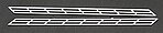 Plastruct 90691 SRS-2 Styrene Stair Rail