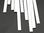 Plastruct 90749 MS-425 .040 x .250" Styrene Strip