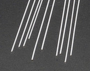 Plastruct MR-25 .025 inch round styrene rod 10 inch 10 pack