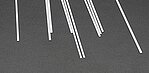 Plastruct 90880 MRH-40 .040" Styrene Half-Round Rod