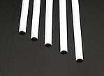 Plastruct 90887 MRH-250 .250" Styrene Half-Round Rod