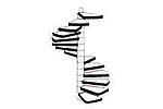 Plastruct 90961 Custom Stairway with Handrails HO Scale / 1:100