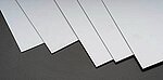 Plastruct 91002 SSA-102 .020" Gray ABS Plain Sheet – 7 x 12 in