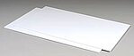 Plastruct 91107 SSS-110 .100" White Styrene Plain Sheet – 7 x 12 in