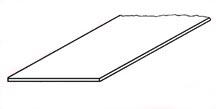 Plastruct SSS-303 .020 in Styrene Sheet – 2 Pack – 91161 — manufacturer product diagram