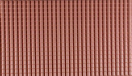 Plastruct PS-116 G scale Spanish tile roof sheet 91632