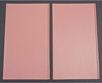 Plastruct 91651 PS-125 Scalloped Edge Tile Patterned Sheet