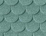 Plastruct 91653 PS-127 Scalloped Tile Roofing Patterned Sheet