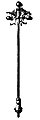 Plastruct 94802 1800s Street Light HO Scale / 1:100