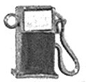 Plastruct 94871 GAS-48 1960s Gas Pumps