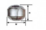 Plastruct 94884 Water Tank – Z Scale / 1:250 — manufacturer product diagram