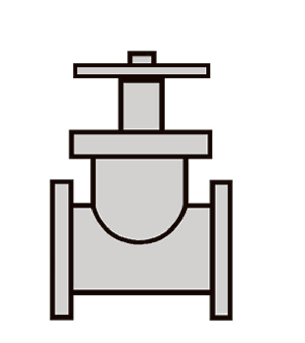 Plastruct 95495 SV-6 Saunders Valve Fitting – 5-Pack — manufacturer product diagram