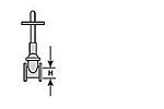Plastruct 95502 GV-2 Gate Valve Fitting