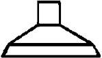 Plastruct 95901 LF-3 Lamp Shade Light Fixture Accessory