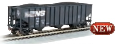 Bachmann HO Scale Bethlehem Steel 100 Ton 3 Bay Hopper - Norfolk Southern #146522 – 18728 — retailer product view