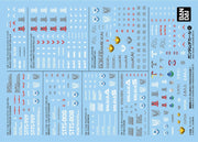 Bandai Gundam Decal No.141 Mobile Suit Gundam SEED Freedom 1/144 Scale General Purpose 1 Decal Sheets — product view 1