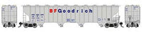 Rapido HO Scale Procor 5820 Covered Hopper 3-Pack – 157004– product image 2