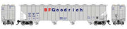 Rapido HO Scale UNPX Procor Covered Hopper 3-Pack – 157004
