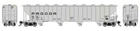 Rapido HO Scale UNPX Procor Covered Hopper 6-Pack – 157005