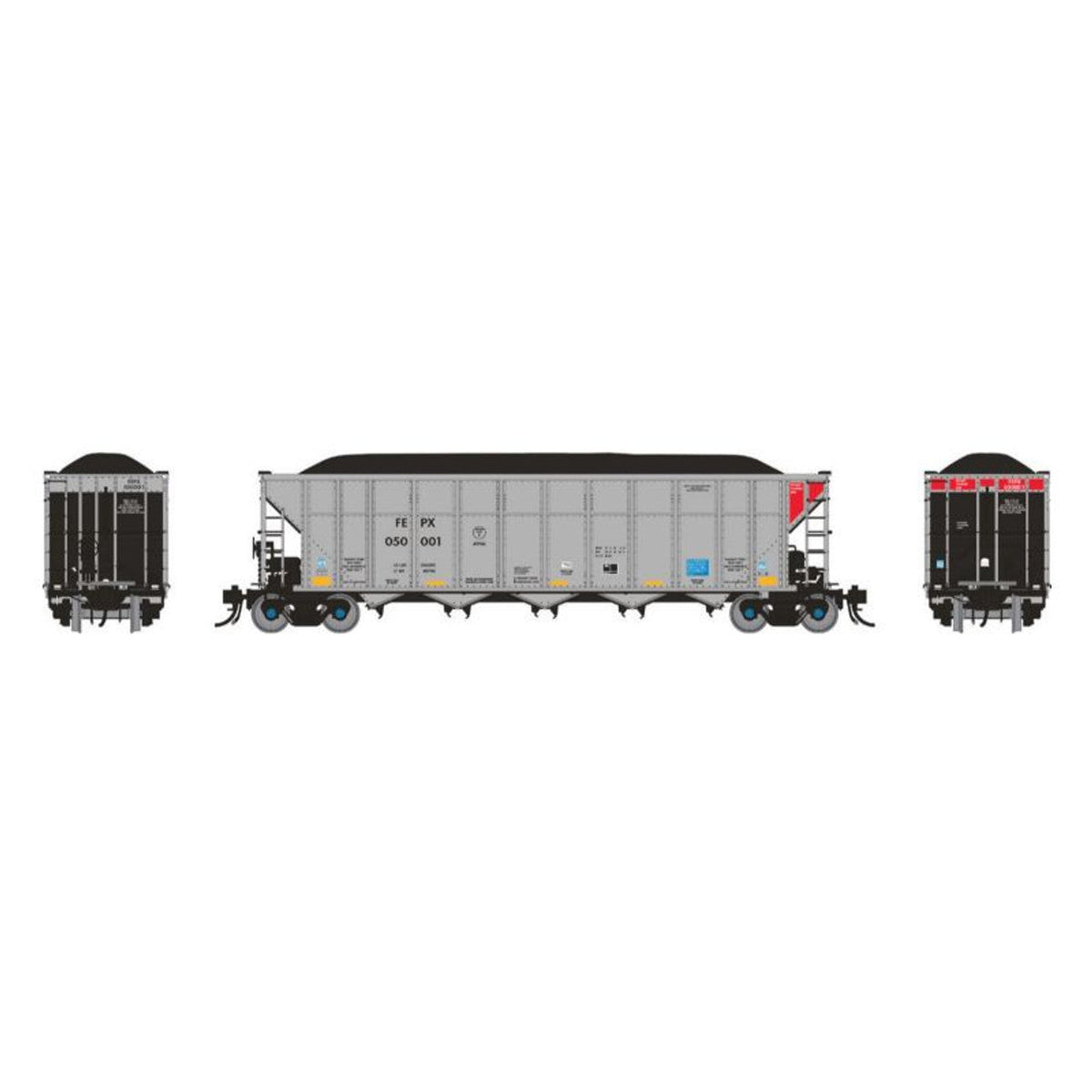 Rapido HO FEPX AutoFlood Coal Hopper #1 Single Car – 169035A– product image