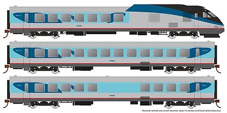 Rapido HO Amtrak RTL Turboliner Sound Set – 25505 - product image