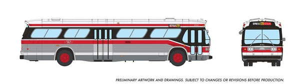 Rapido HO 1:87 TTC New Look Bus #8765 – CLRV Scheme – Deluxe – 751101