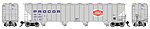 Rapido HO Procor UNPX Union Carbide 5820 covered hopper 6-pack 157003
