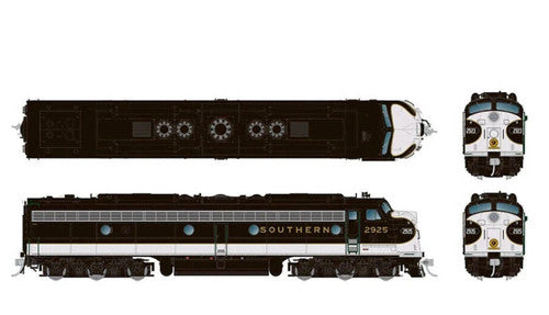 Rapido 28564 HO Scale Southern Railway EMD E8A #2923 DCC Sound