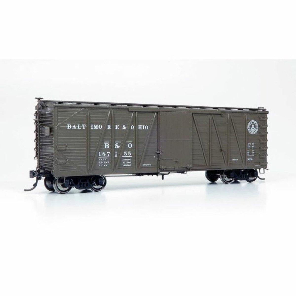 Rapido HO Baltimore and Ohio USRA Single-Sheathed Boxcar (Pack of 6) - 142002– product image