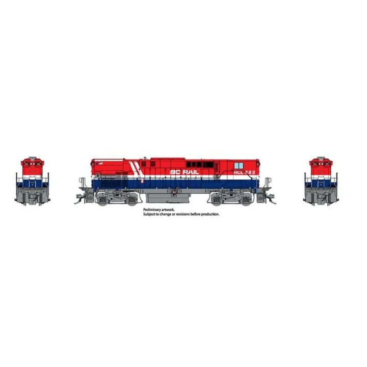 Rapido HO BCR Red/White/Blue Scheme Hockey Stick M420B x2 #RCL683 #RCL685 - 33036