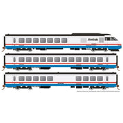 Rapido HO Scale Amtrak RTL Turboliner Phase III Late DCC/Sound Set #2 - 25503 — exact product reference