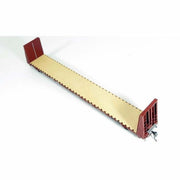 Rapido HO Scale Canadian National Mineral Brown National Steel Car Bulkhead Flatcar (6) - 147003 – product view 3