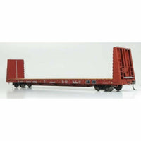 Rapido HO Scale Canadian National Mineral Brown National Steel Car Bulkhead Flatcar (6) - 147003– product image 1