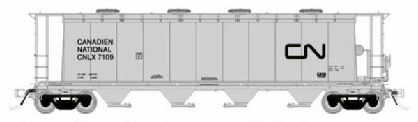 Rapido HO Scale Canadian National NSC 3800 Cu. Ft. Covered Hoppers #2 (6) - 127025