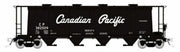 Rapido HO Scale Canadian Pacific MIL 3800 Cu. Ft. Covered Hoppers #4 (6) - 127026– product image 1
