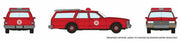 Rapido HO Scale Chevrolet Impala Wagon Fire Chief - 800011 — exact product view