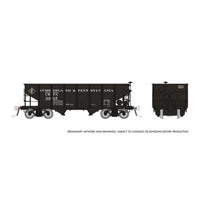 Rapido HO freight hopper example; road name and car type vary by shipment.