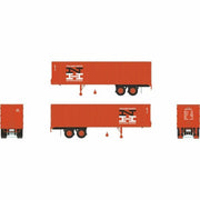 Rapido HO Scale New Haven 35' Fruehauf Integral-Post Volume Van #RT11 - 403009– product image 1
