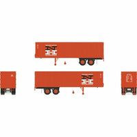 Rapido HO Scale New Haven 35' Fruehauf Integral-Post Volume Van #RT11 - 403009– product image 1