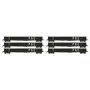 Rapido HO Scale Pacific Great Eastern 52' 6" Canadian Mill Gondola (6) - 50055– product image 1