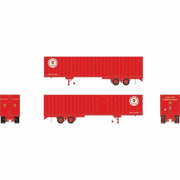 Rapido HO Scale PRR 1960s 40' Fruehauf Exterior-Post Volume Van 200583 - 403029 — exact product reference