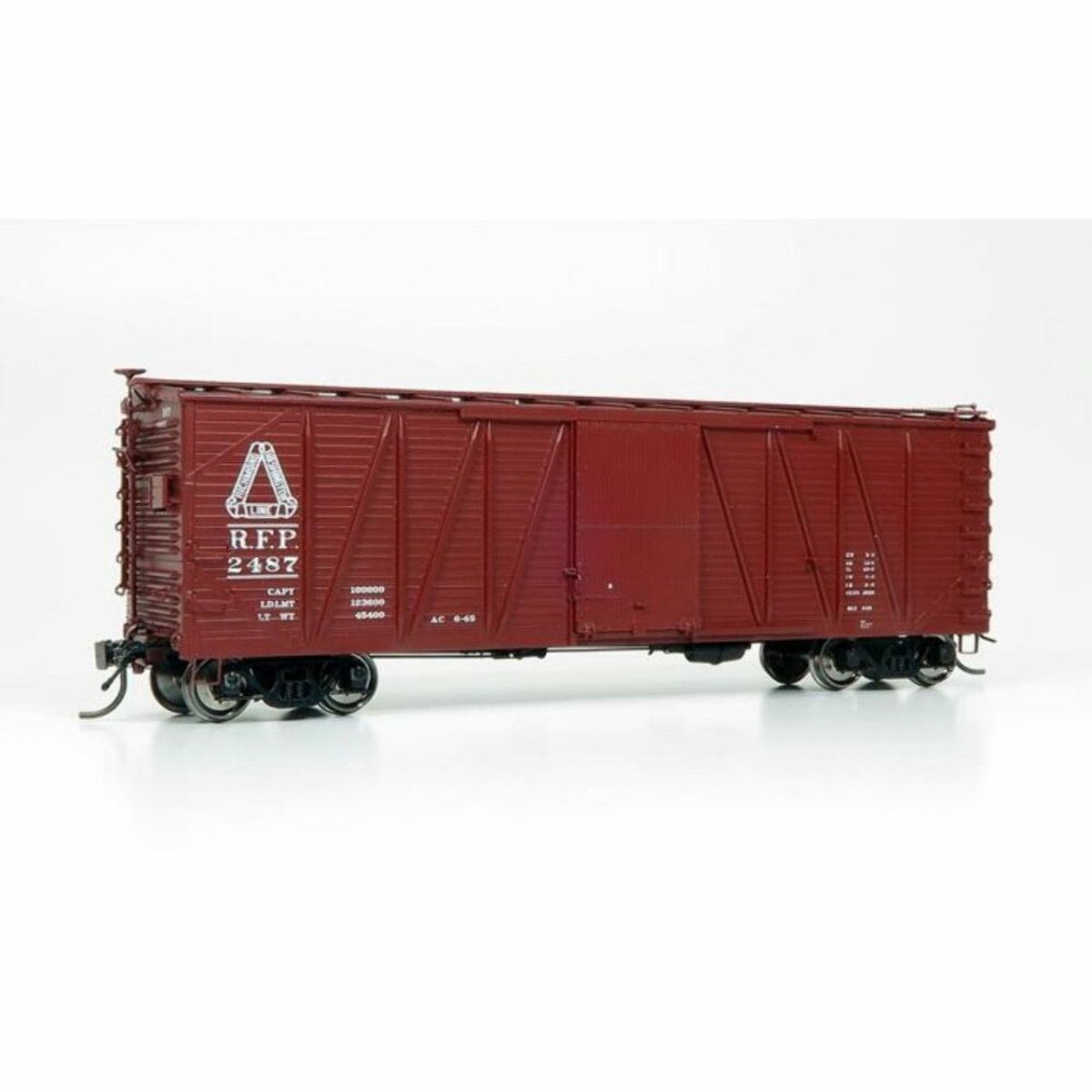 Rapido HO Scale RF&P USRA Single-Sheathed Boxcar (Pack of 6) - 142014– product image