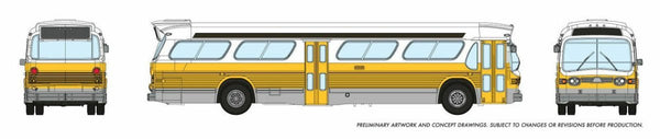 Rapido N Scale Boston New Look Bus - 573001 — exact product view