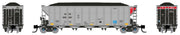 Rapido N Scale FEPX AutoFlood III RD Coal Hoppers Pack of 6 #1 - 538033– product image 1