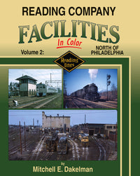 Morning Sun Books Hardcover Book 1556 Reading Company Facilities in Color Volume 2: North of Philadelphia — exact product view