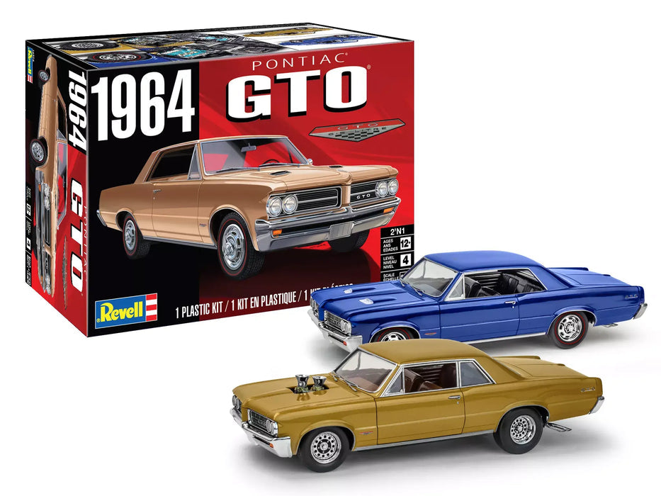 Revell 14574 1964 Pontiac GTO 2'n1 1/24 model kit