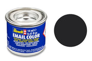 Revell 32106 Tar Black matte enamel paint 14ml