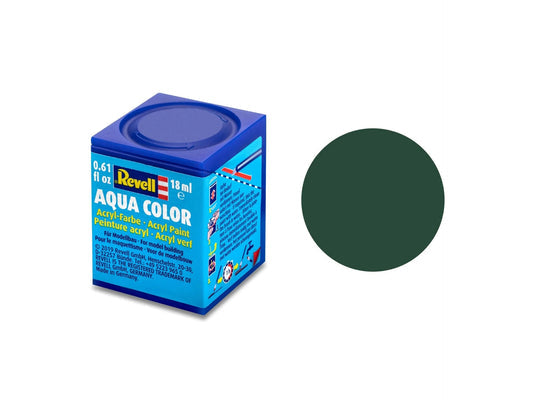 Revell 36168 Aqua Color RAF Dark Green Matt 18ml acrylic paint
