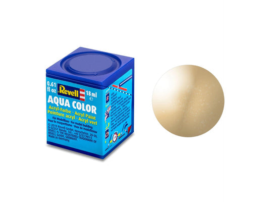 Revell 36194 Aqua Color Gold Metallic 18ml acrylic paint