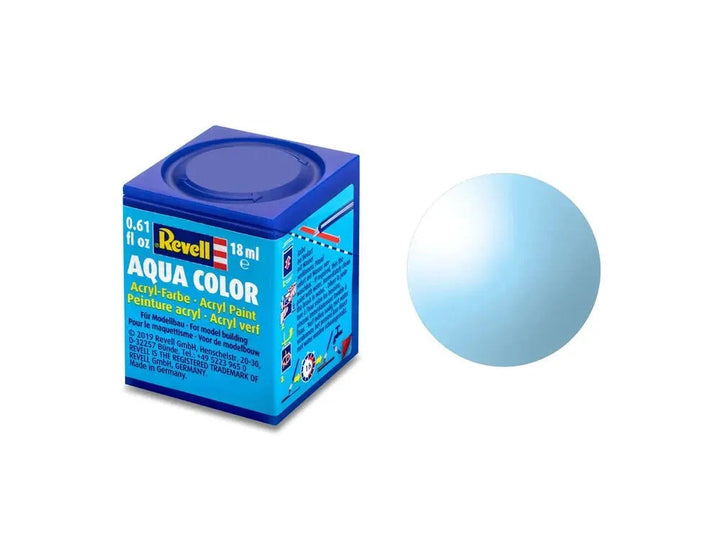 Revell Aqua Blue Clear 18ml Bottle Acrylic Paint - 36752 — exact product reference